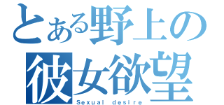 とある野上の彼女欲望（Ｓｅｘｕａｌ ｄｅｓｉｒｅ）