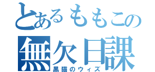 とあるももこの無欠日課（黒猫のウィズ）