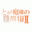 とある庭球の王書目録Ⅱ（プリンス）