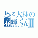 とある大林の春輝くんⅡ（はらきいしかわ）