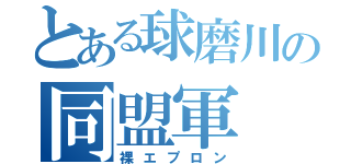 とある球磨川の同盟軍（裸エプロン）