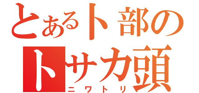 とある卜部のトサカ頭（ニワトリ）