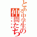 とある中学生の仲間たち（二年三組）