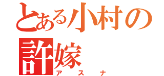 とある小村の許嫁（アスナ）