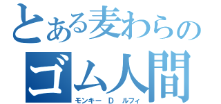 とある麦わらのゴム人間（モンキー　Ｄ　ルフィ）