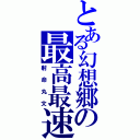 とある幻想郷の最高最速（射命丸文）