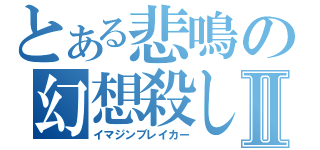 とある悲鳴の幻想殺しⅡ（イマジンブレイカー）