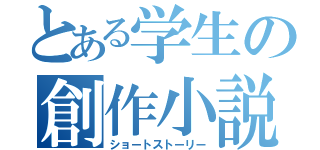 とある学生の創作小説（ショートストーリー）