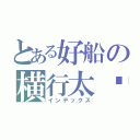 とある好船の横行太贰（インデックス）