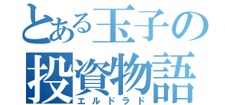 とある玉子の投資物語（エルドラド）