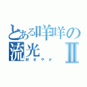 とある咩咩の流光Ⅱ（好きやか）