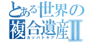 とある世界の複合遺産Ⅱ（カッパドキア）