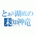 とある湖底の未知神竜（ネッシー）