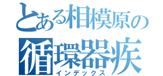 とある相模原の循環器疾患（インデックス）