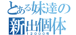 とある妹達の新出個体（１２０００号）