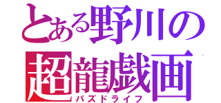 とある野川の超龍戯画（パズドライフ）