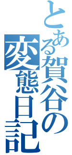 とある賀谷の変態日記Ⅱ（）