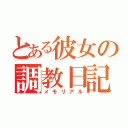 とある彼女の調教日記（メモリアル）