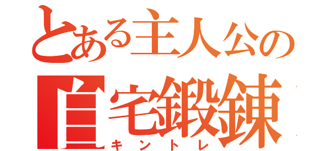 とある主人公の自宅鍛錬（キントレ）