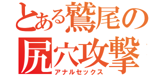 とある鷲尾の尻穴攻撃（アナルセックス）