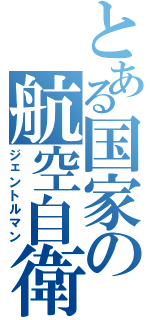 とある国家の航空自衛隊（ジェントルマン）