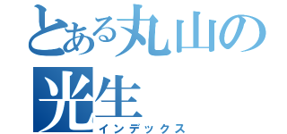 とある丸山の光生（インデックス）