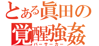 とある眞田の覚醒強姦（バーサーカー）