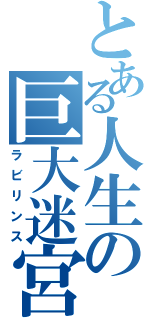 とある人生の巨大迷宮（ラビリンス）