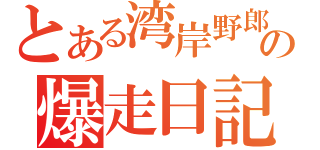 とある湾岸野郎の爆走日記（）