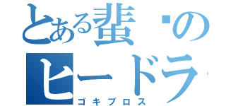 とある蜚蠊のヒードラン（ゴキブロス）