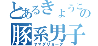 とあるきょうこの豚系男子（ヤマダリョータ）