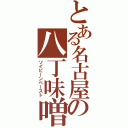 とある名古屋の八丁味噌（ソイビーンペースト）