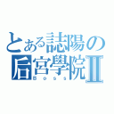 とある誌陽の后宮學院Ⅱ（Ｂｏｓｓ）