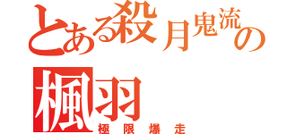 とある殺月鬼流の楓羽（極限爆走）