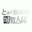 とある無敵の城管大隊（天朝最強部隊）