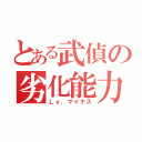 とある武偵の劣化能力（Ｌｖ．マイナス）