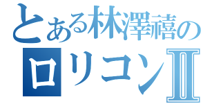 とある林澤禧のロリコンⅡ（）