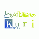 とある北海道のＫｕｒｉ（雪で滑る・・・）