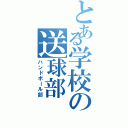 とある学校の送球部（ハンドボール部）