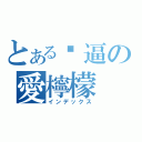 とある傻逼の愛檸檬（インデックス）