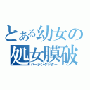 とある幼女の処女膜破（バージンゲッター）