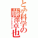 とある科学の藤澤卓也（ふじさわたくや）