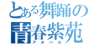 とある舞踊の青春紫苑（アオハル）