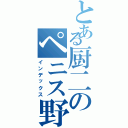 とある厨二のペニス野郎（インデックス）