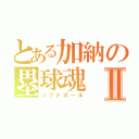 とある加納の塁球魂Ⅱ（ソフトボール）