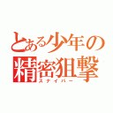 とある少年の精密狙撃（スナイパー）