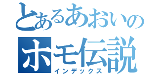 とあるあおいのホモ伝説（インデックス）