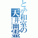 とある和室の天井幽霊（セイリングゴースト）