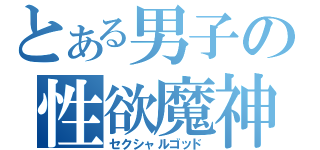 とある男子の性欲魔神（セクシャルゴッド）