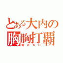 とある大内の胸胸打覇（眠れない）